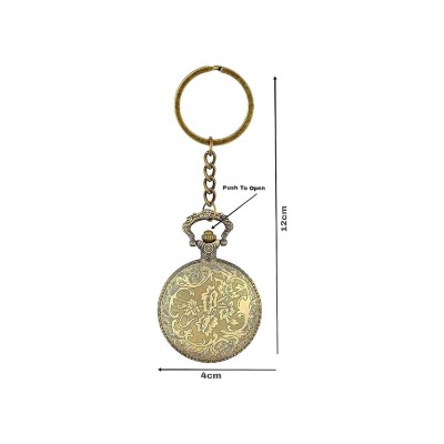 GT Gala Time Vintage Bronze Pocket-Watch