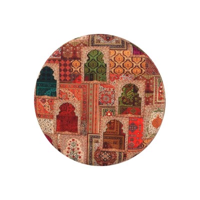 Printed Ottoman Upholster Foam Pouffes