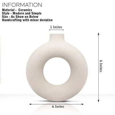 Vibein Ceramic Vases for Home Decor